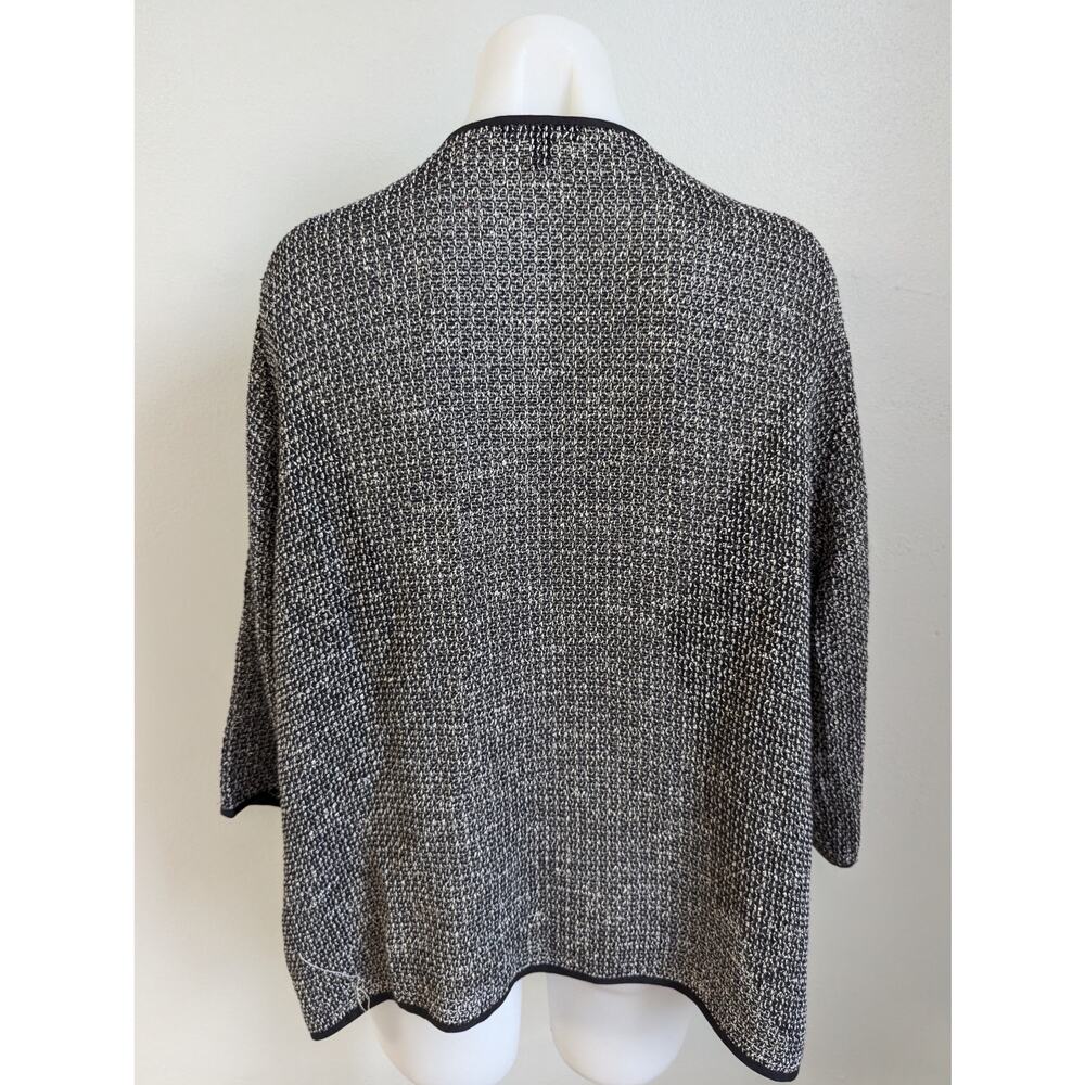 Eileen Fisher Plus Size 1x Textured Open Front Ca… - image 6